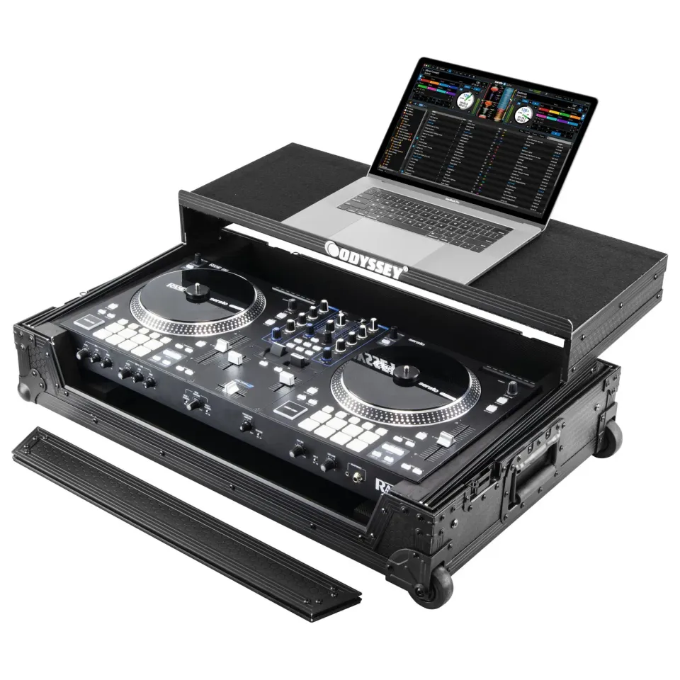 odyssey-industrial-board-flight-case-rane-one-mkii-roulettes image 1