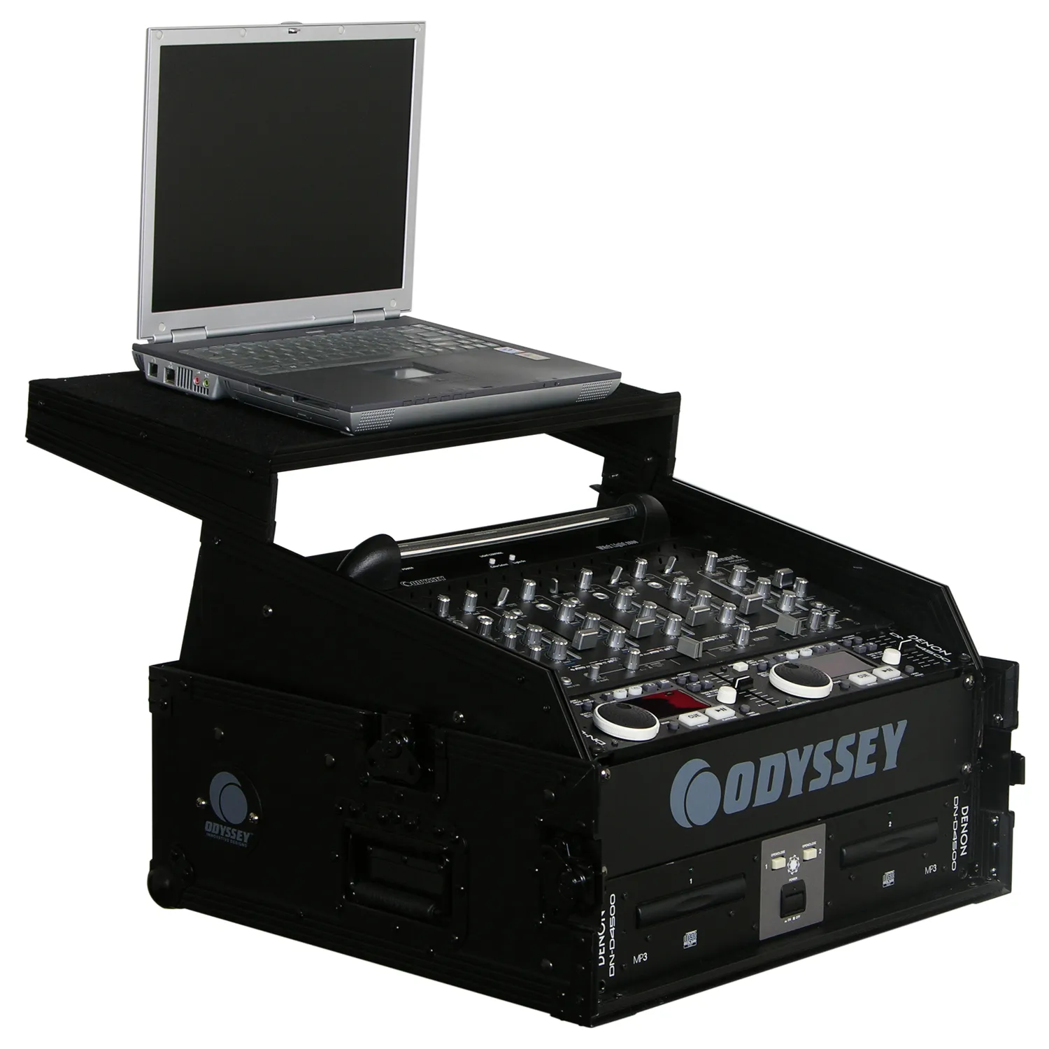 odyssey-flight-zone-flight-case-rack-10u-inclin-2u-plateforme image 1