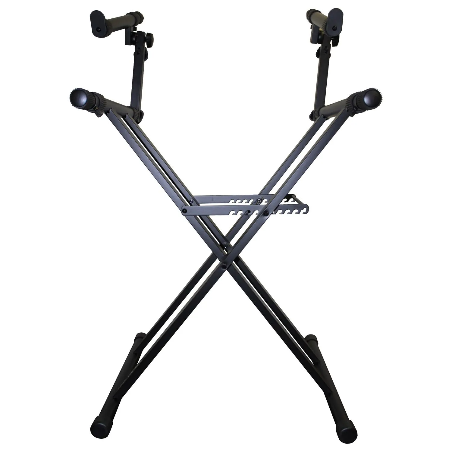 odyssey-flight-zone-ltbxs2-stand-dj-2-niveaux-x-pliable image 2