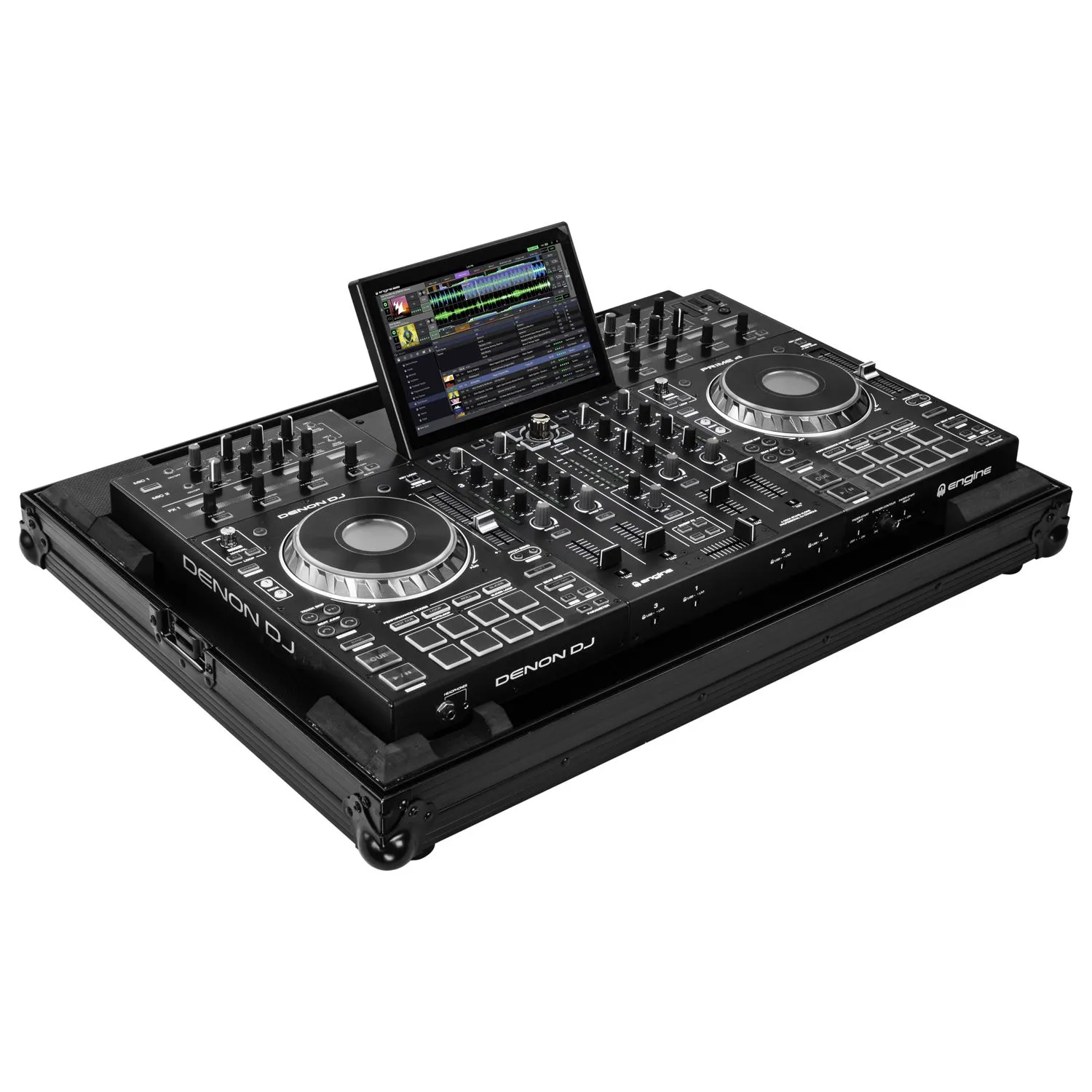 odyssey-black-label-fzdnprime4bl-flight-case-denon-prime-4-noir image 3