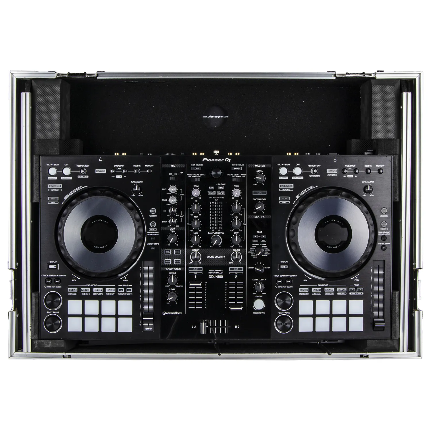 odyssey-flight-zone-flight-case-pioneer-ddj-800-1u-glide image 5