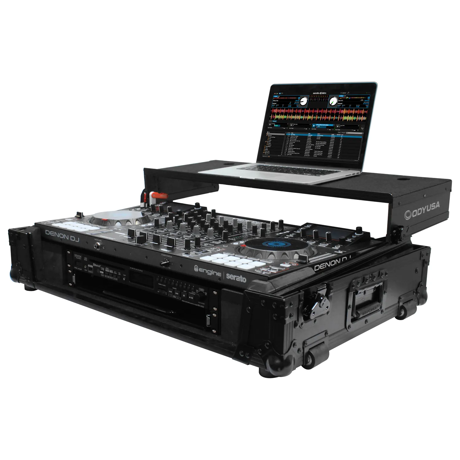 odyssey-fzgsmcx8000w2bl-flight-case-denon-mcx8000-2u-noir image 2