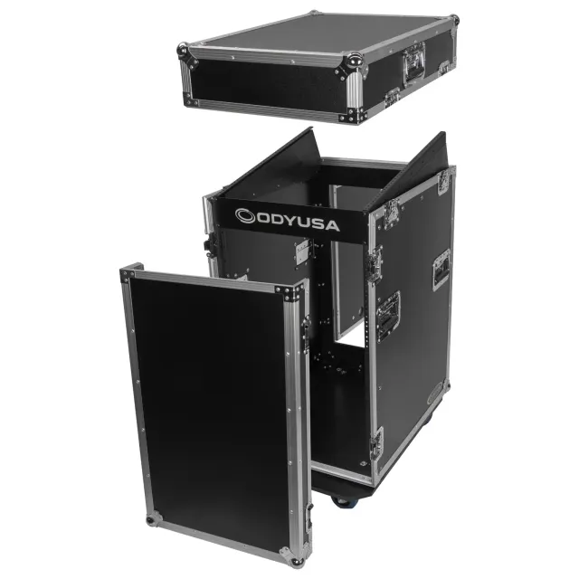 odyssey-flight-zone-rack-combo-13u-16u-roulettes-pro image 1