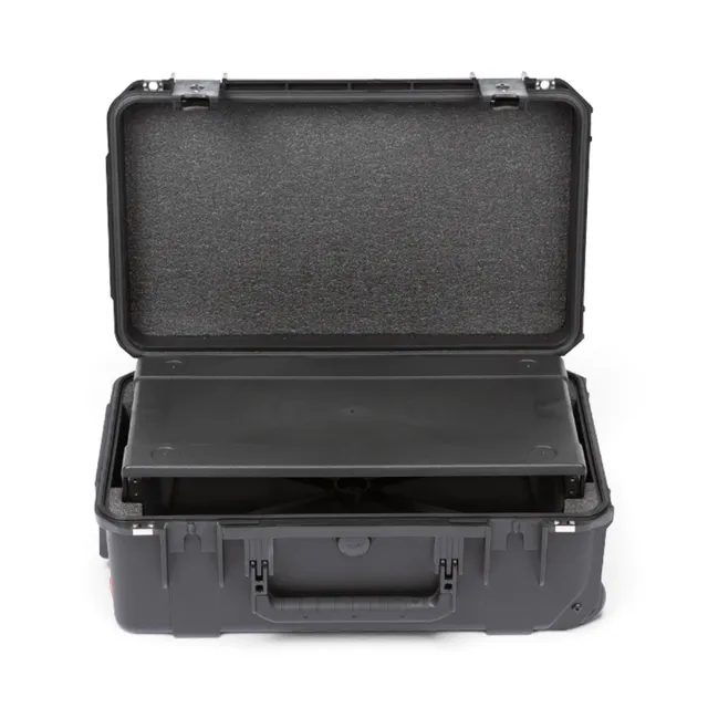 skb-fly-rack-2u-valise-rack-9-pouces-noire-roulettes image 1