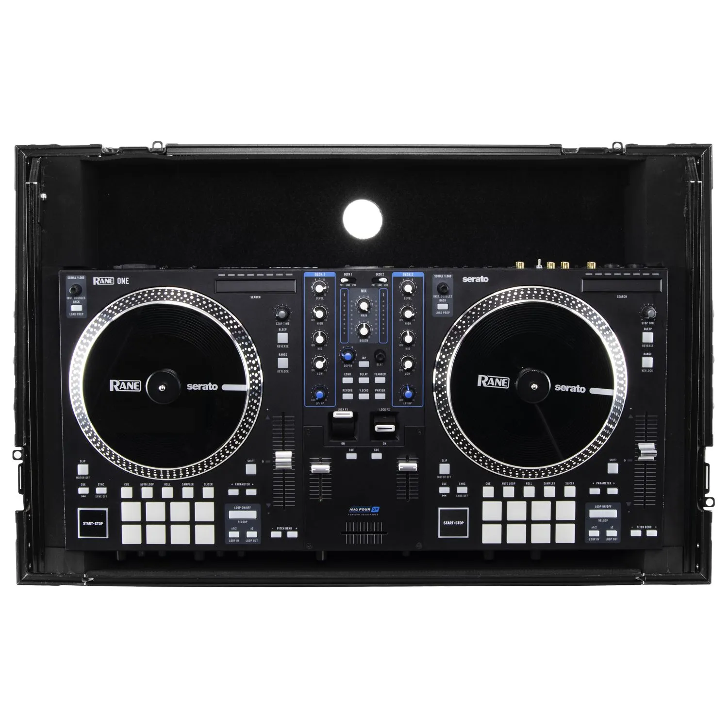 odyssey-industrial-board-flight-case-rane-one-mkii-roulettes image 5