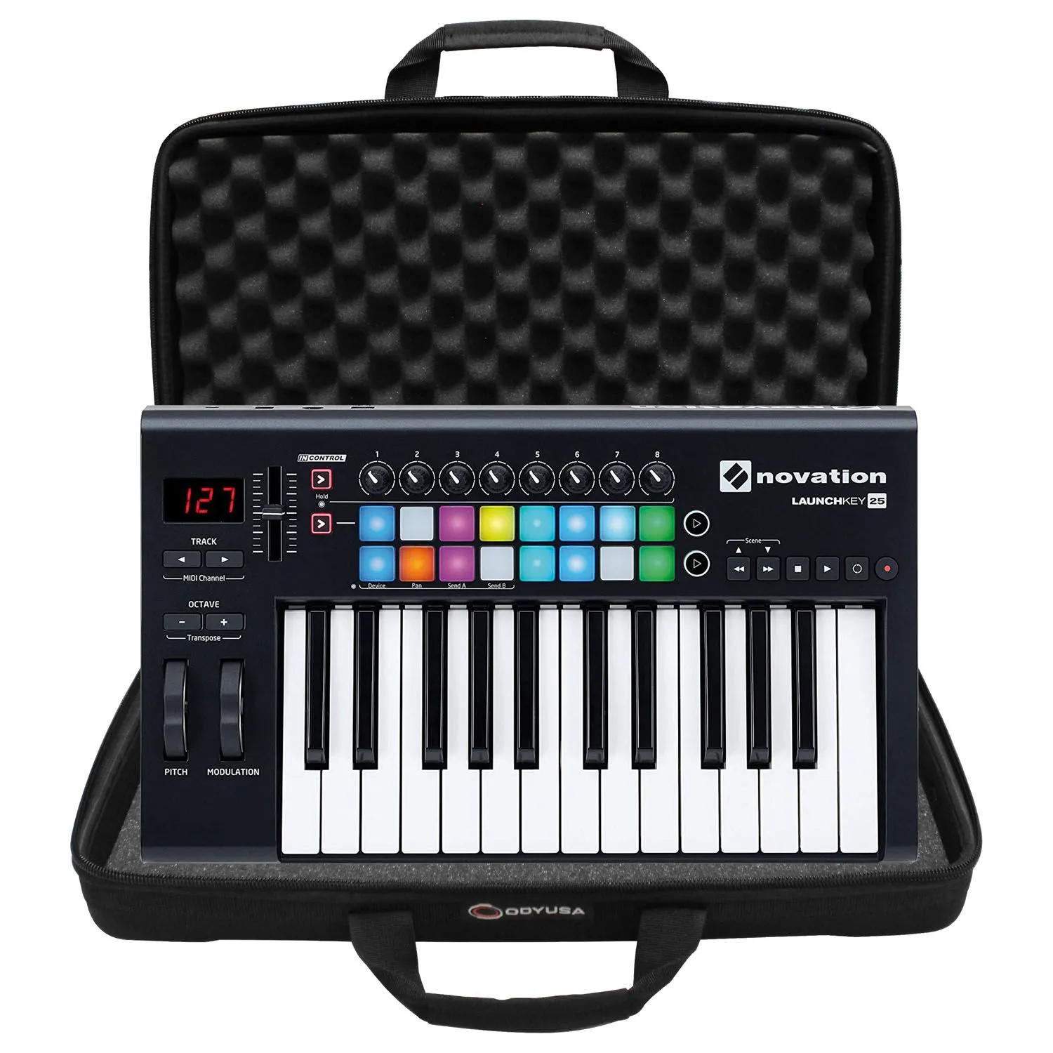 odyssey-flight-zone-housse-contr-leur-dj-clavier-25-touches-eva image 2