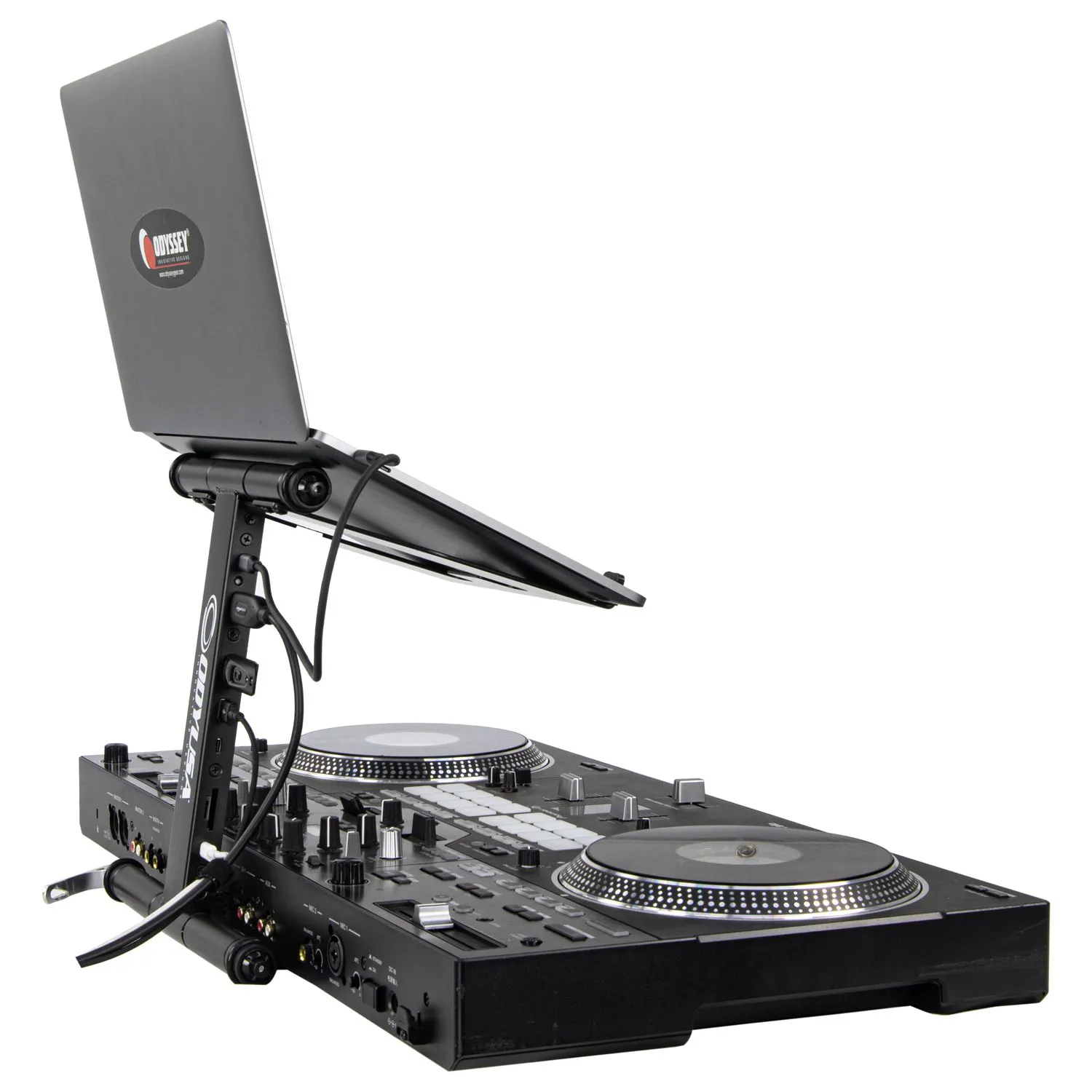 odyssey-l-evation-lstand360ph-support-laptop-dj-hub-usb-acier image 5