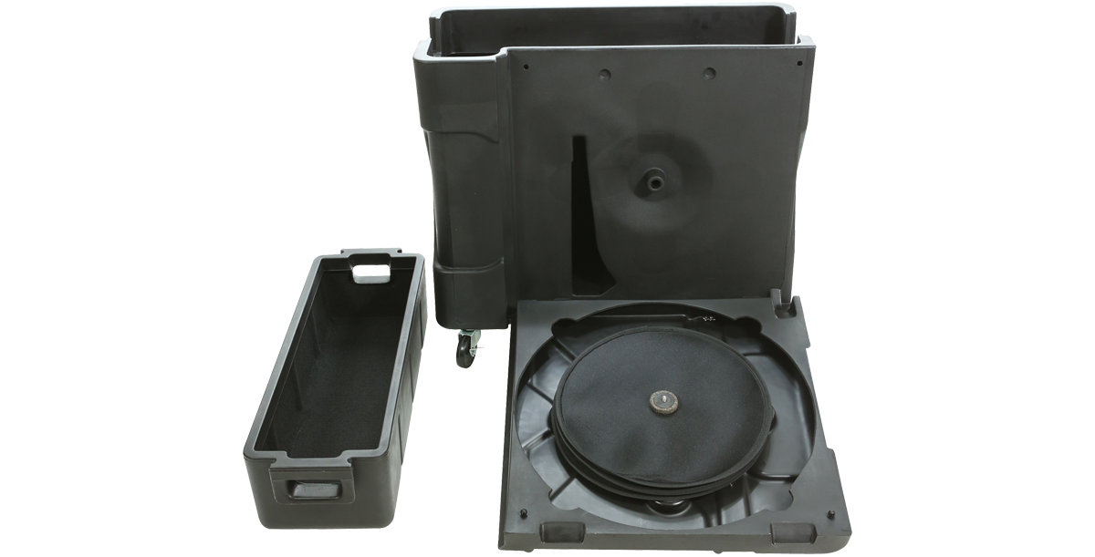 skb-trap-x2-tpx2-flight-case-batterie-noire-cymbales image 5