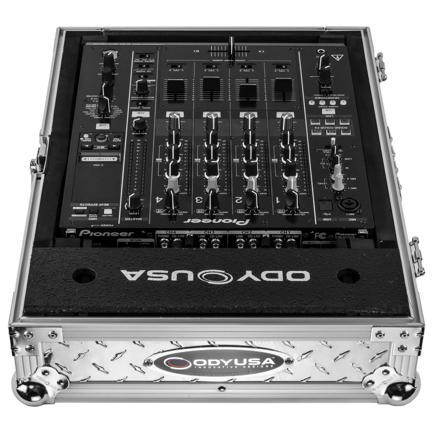 odyssey-flight-zone-fz12mixxddia-flight-case-mixeur-12-argent image 4