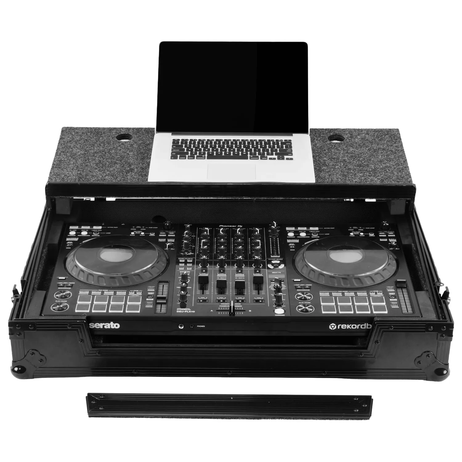 odyssey-flight-zone-flight-case-ddj-flx10-roulettes-laptop image 2