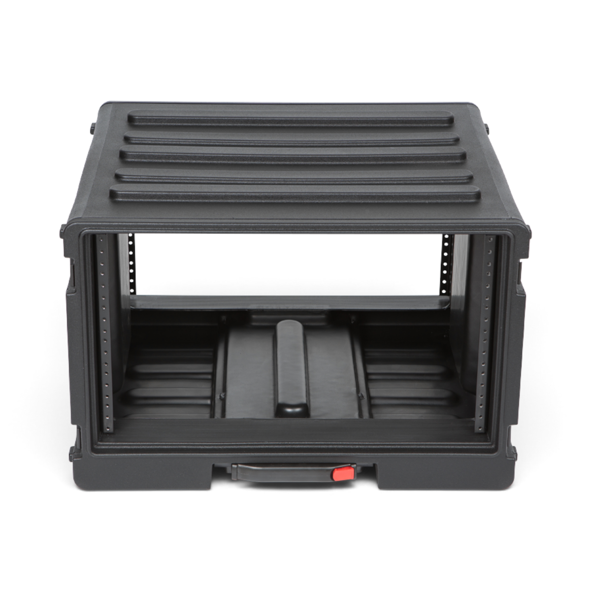 skb-rseries-rack-6u-flight-case-rack-sono-roulettes-noir image 1