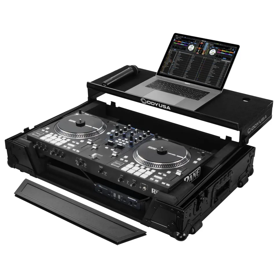odyssey-flight-zone-rane-one-flight-case-1u-glide-noir image 1