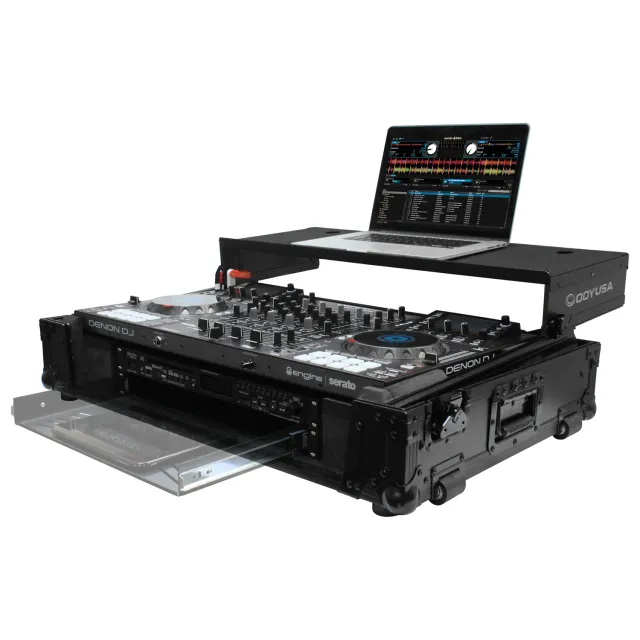 odyssey-fzgsmcx8000w2bl-flight-case-denon-mcx8000-2u-noir image 1
