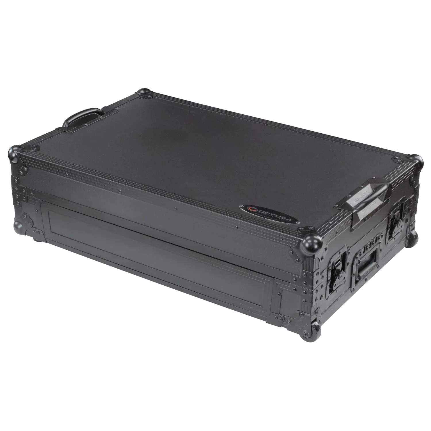 odyssey-black-label-ddj-flx10-flight-case-1u-glide-roulettes image 5