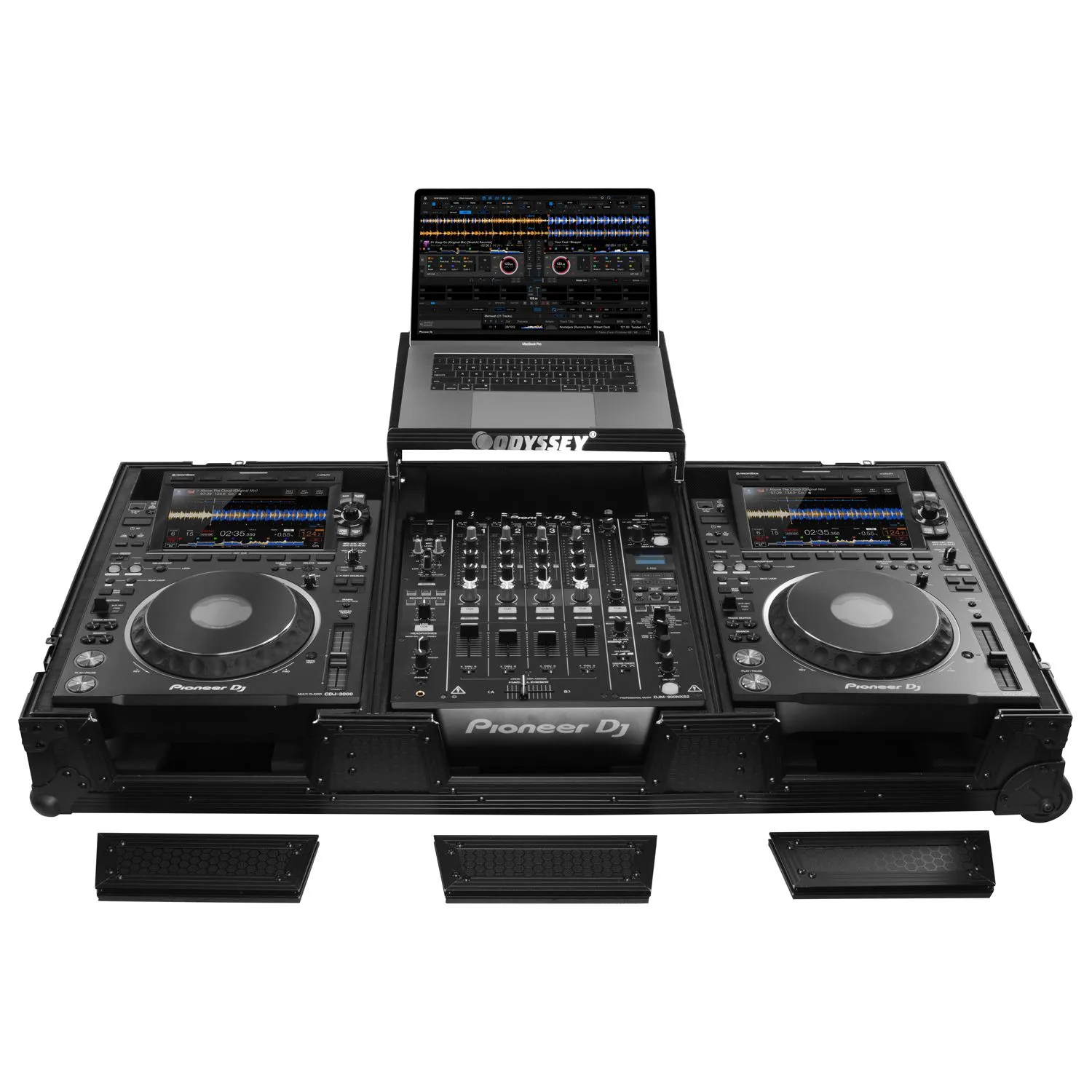 odyssey-industrial-board-flight-case-dj-cdj-3000-mixeur-12-pouces image 2