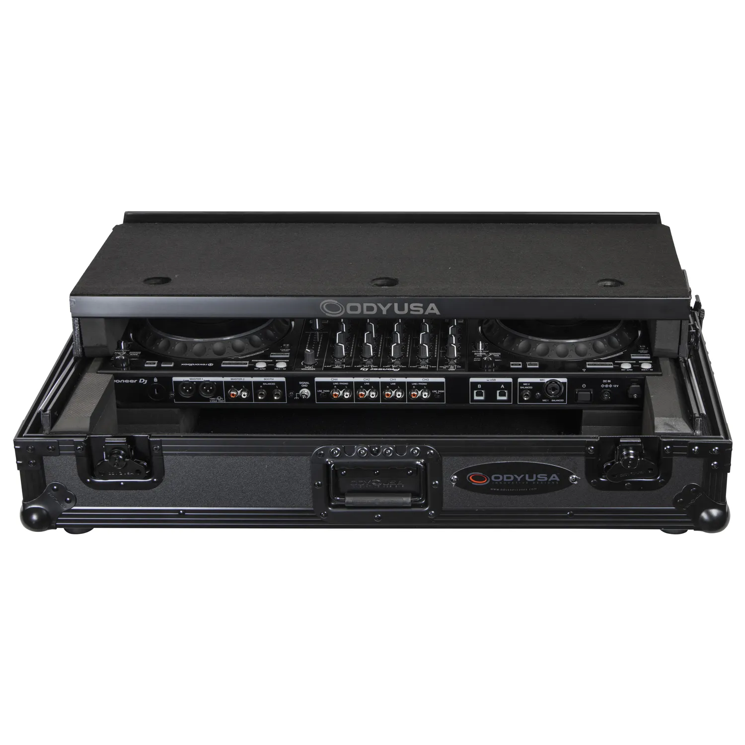 odyssey-flight-zone-pioneer-ddj-1000-flight-case-1u-glide image 4