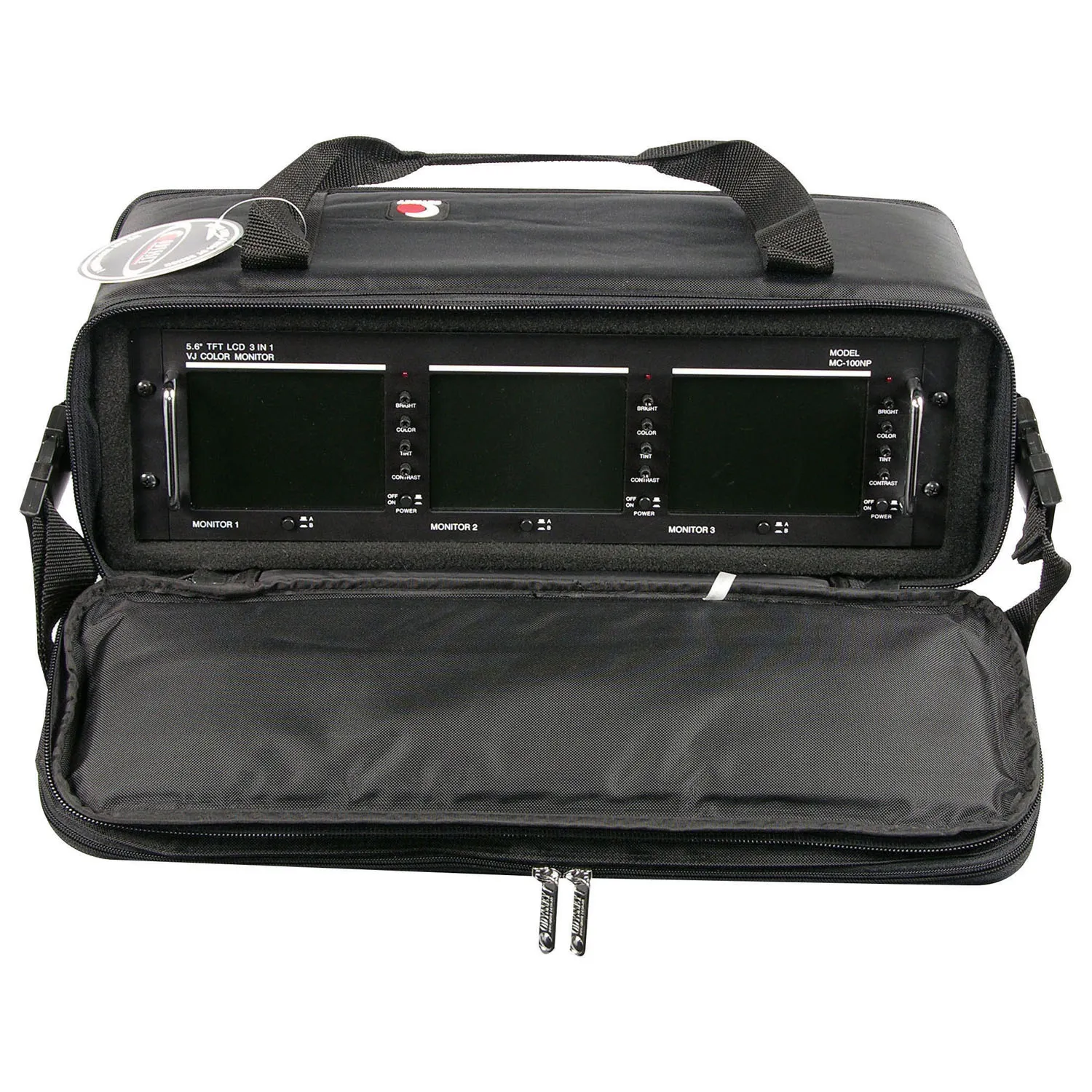 odyssey-streemline-sac-rack-3u-8-nylon-balistique-noir image 2