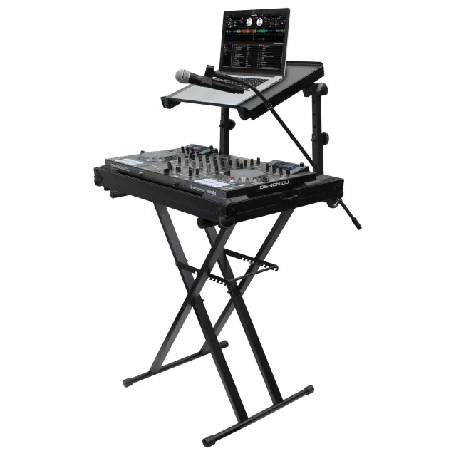 odyssey-l-evation-stand-x-double-perche-micro-tablette-noir image 1