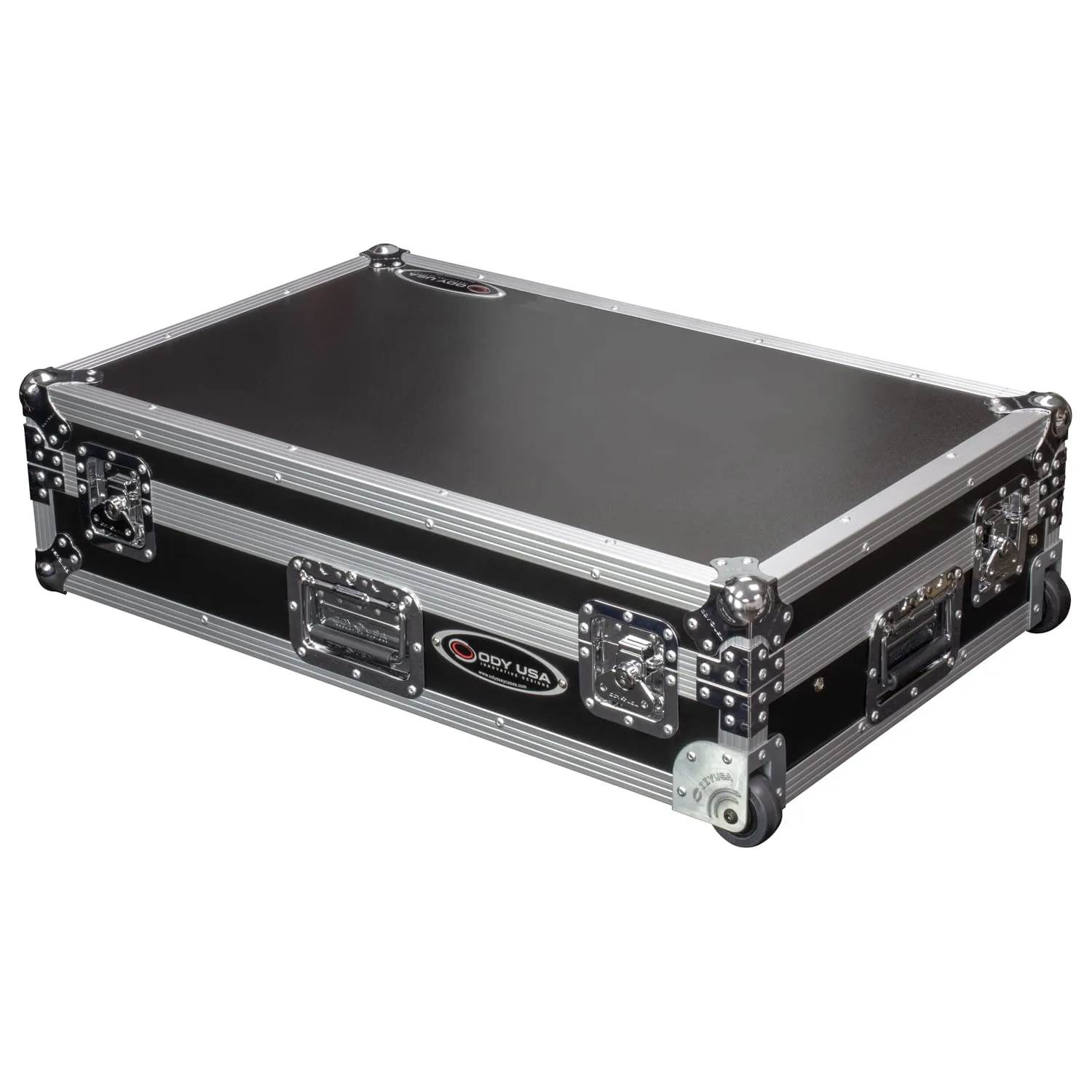 odyssey-flight-zone-flight-case-ddj-rev5-1u-roulettes-laptop image 4