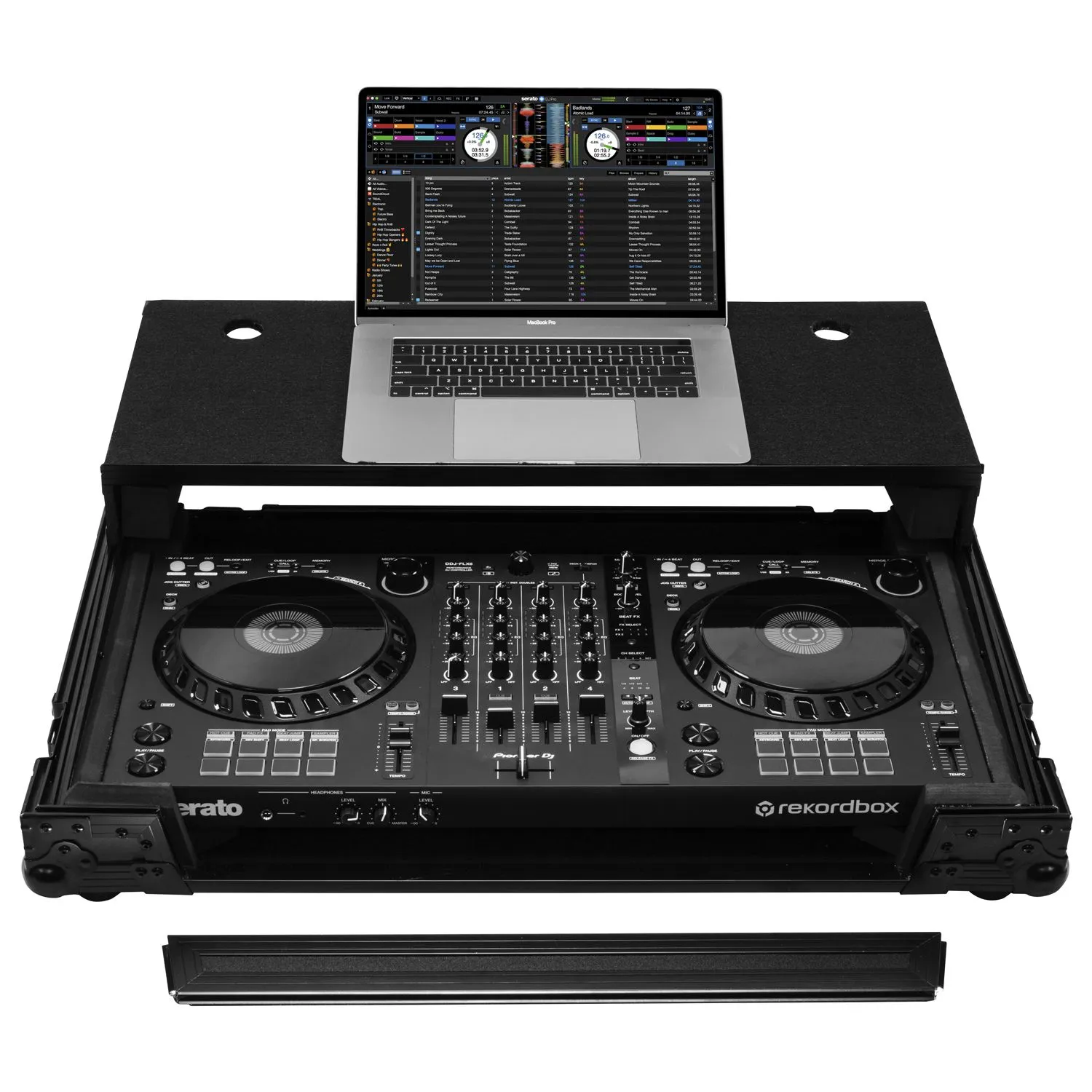 odyssey-flight-zone-fzgs-ddjflx6-bl-flight-case-noir-glide image 2