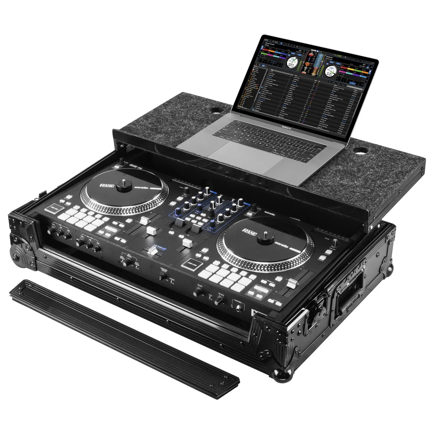 odyssey-flight-zone-flight-case-rane-one-mkii-noir-roulettes image 1