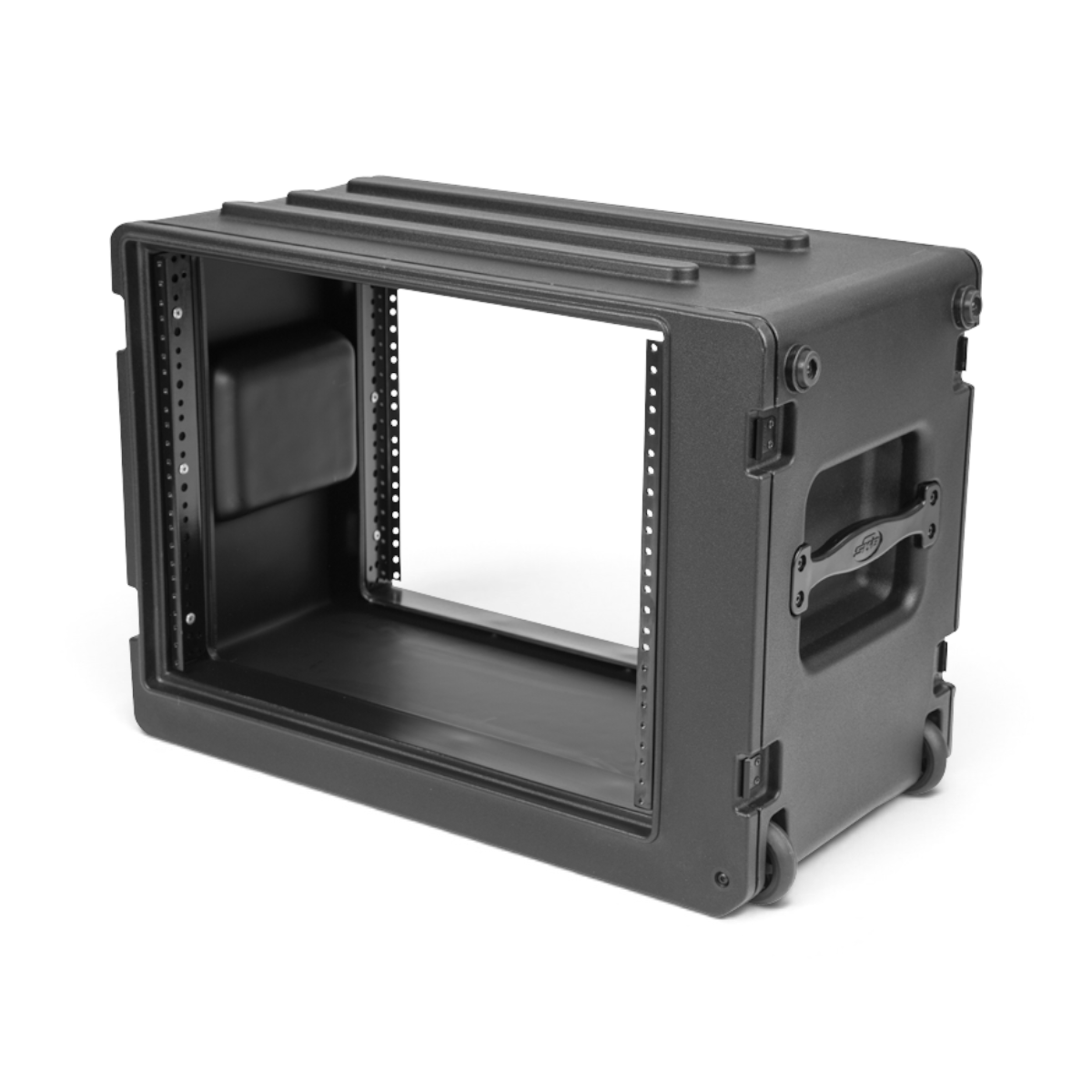 skb-rseries-rack-8u-rack-roulant-shallow-noir-vide image 3