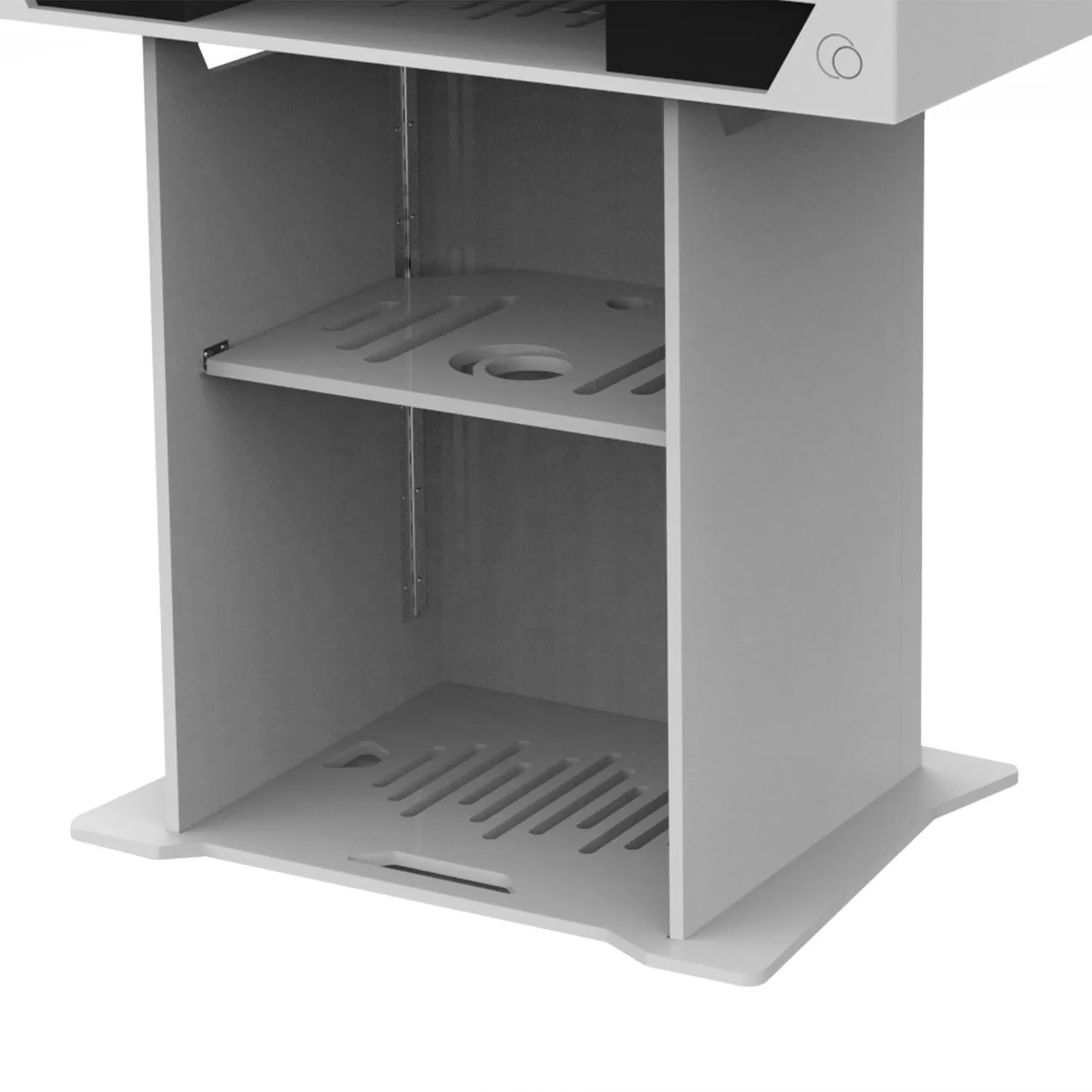 odyssey-flight-zone-dj-studio-podium-dj-blanc-37-pouces image 2