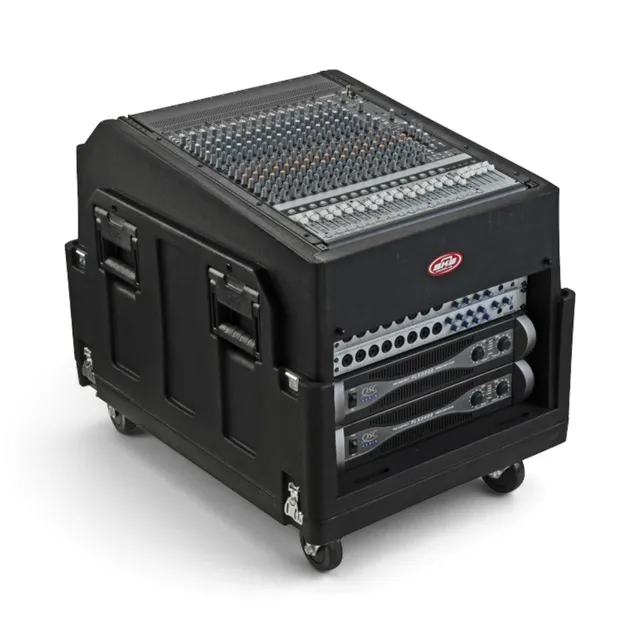 skb-mighty-gigrig-rack-14u-roulettes-noir-mixette-sono image 1