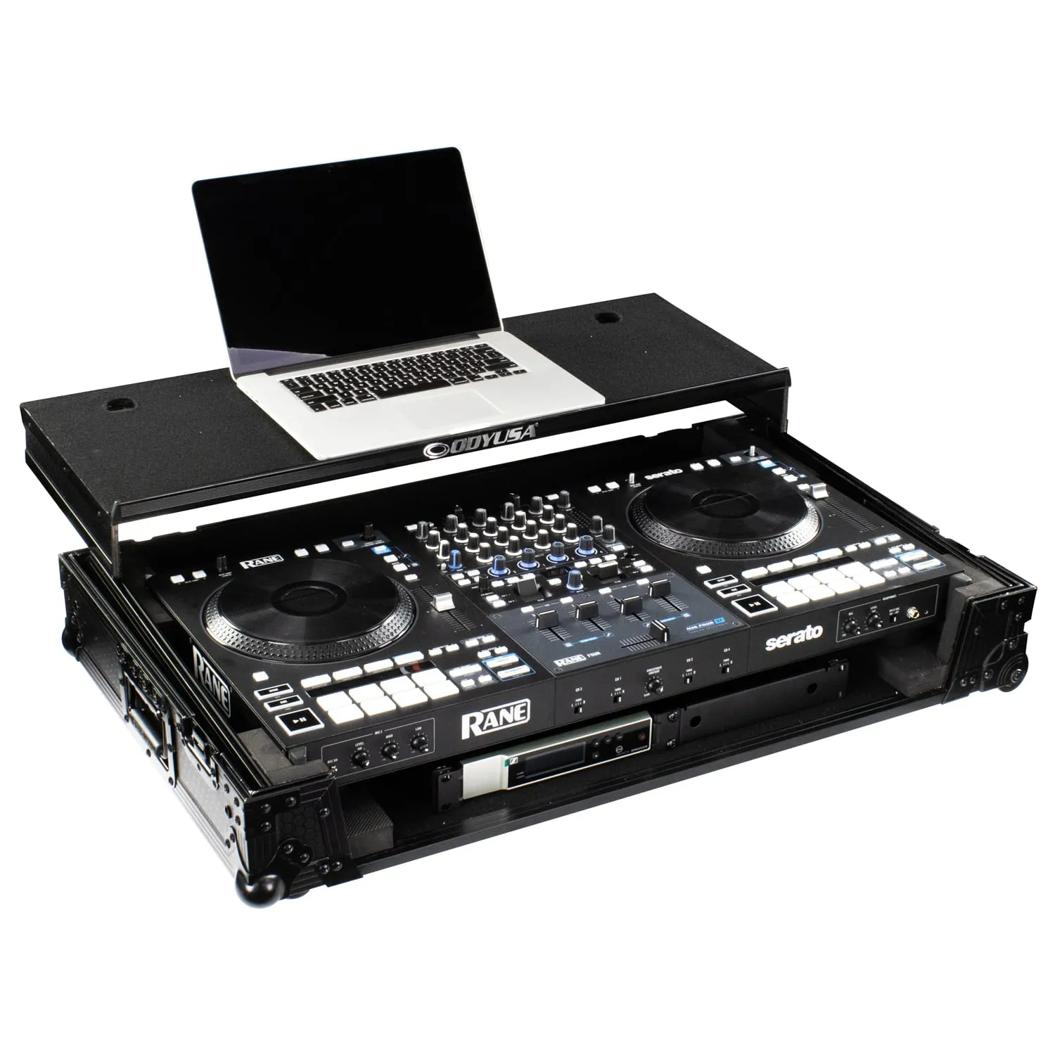 odyssey-industrial-board-rane-four-flight-case-contr-leur-roulettes image 2