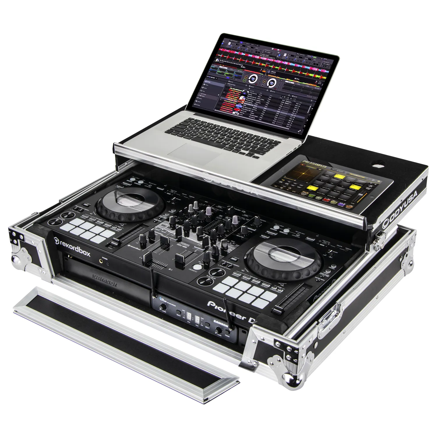 odyssey-flight-zone-flight-case-pioneer-ddj-800-1u-glide image 1