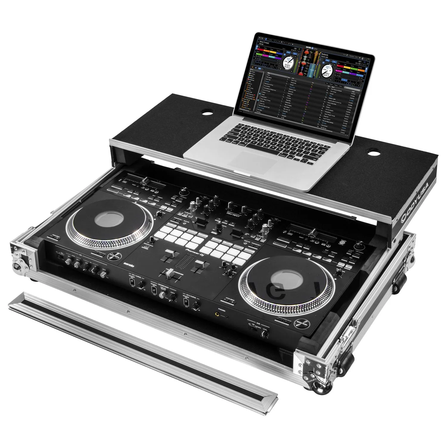 odyssey-flight-zone-ddj-rev7-flight-case-roulettes-plateforme-laptop image 1
