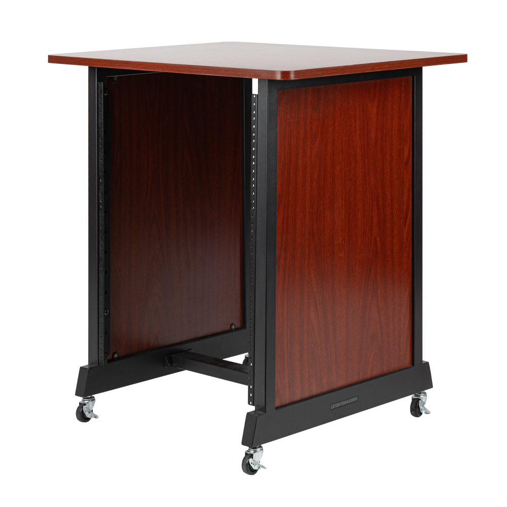 gator-roto-ri-strk-14u-ch-meuble-rack-14u-cerisier image 1