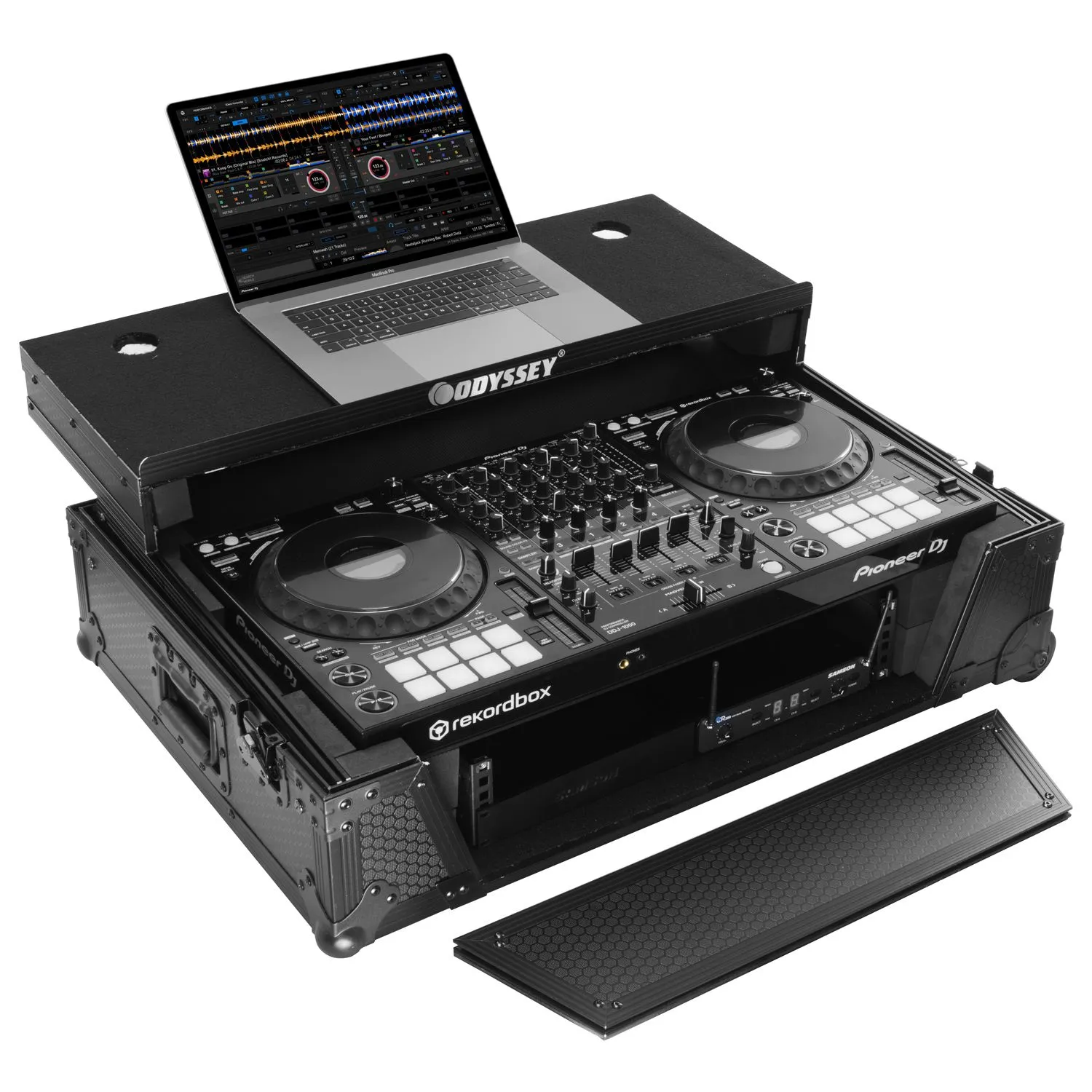 odyssey-industrial-board-ddj-1000-flight-case-glide-2u image 3