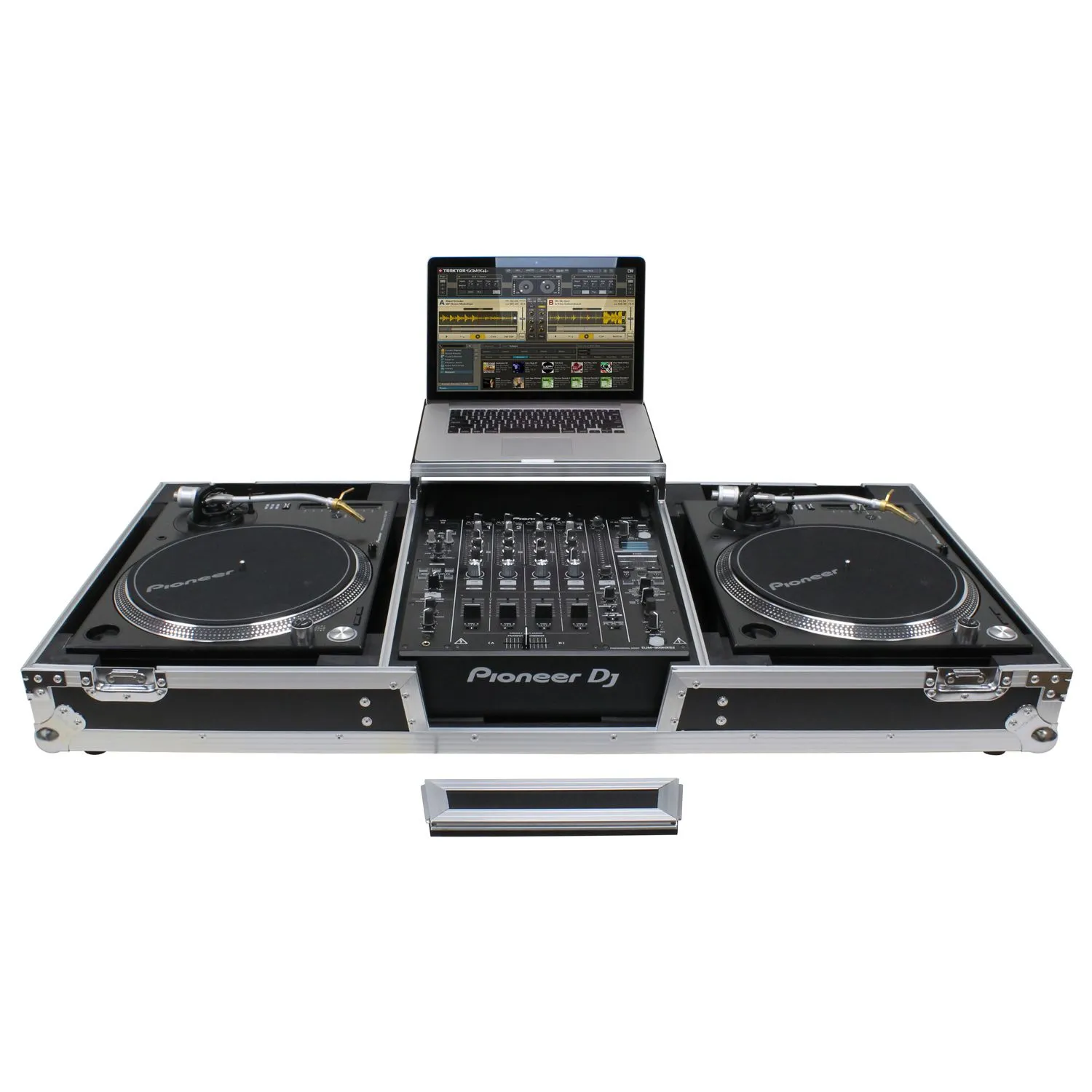 odyssey-flight-zone-fzgslbm12wr-flight-case-dj-12-roulettes image 2
