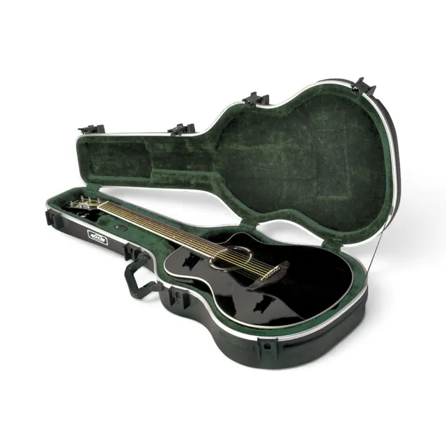 skb-iseries-valise-guitare-classique-fine-noire image 1
