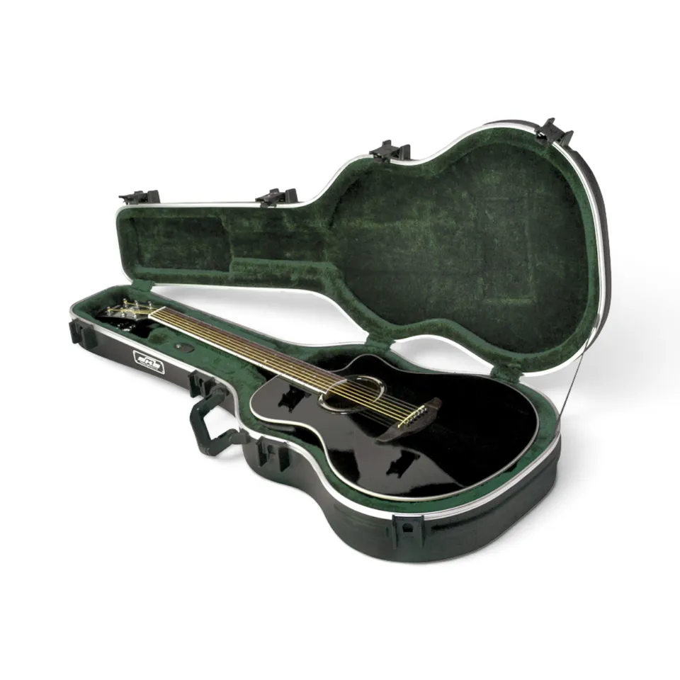 skb-iseries-valise-guitare-classique-fine-noire image 1