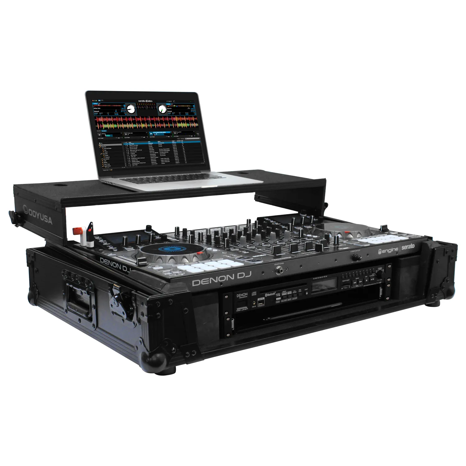 odyssey-fzgsmcx8000w2bl-flight-case-denon-mcx8000-2u-noir image 4