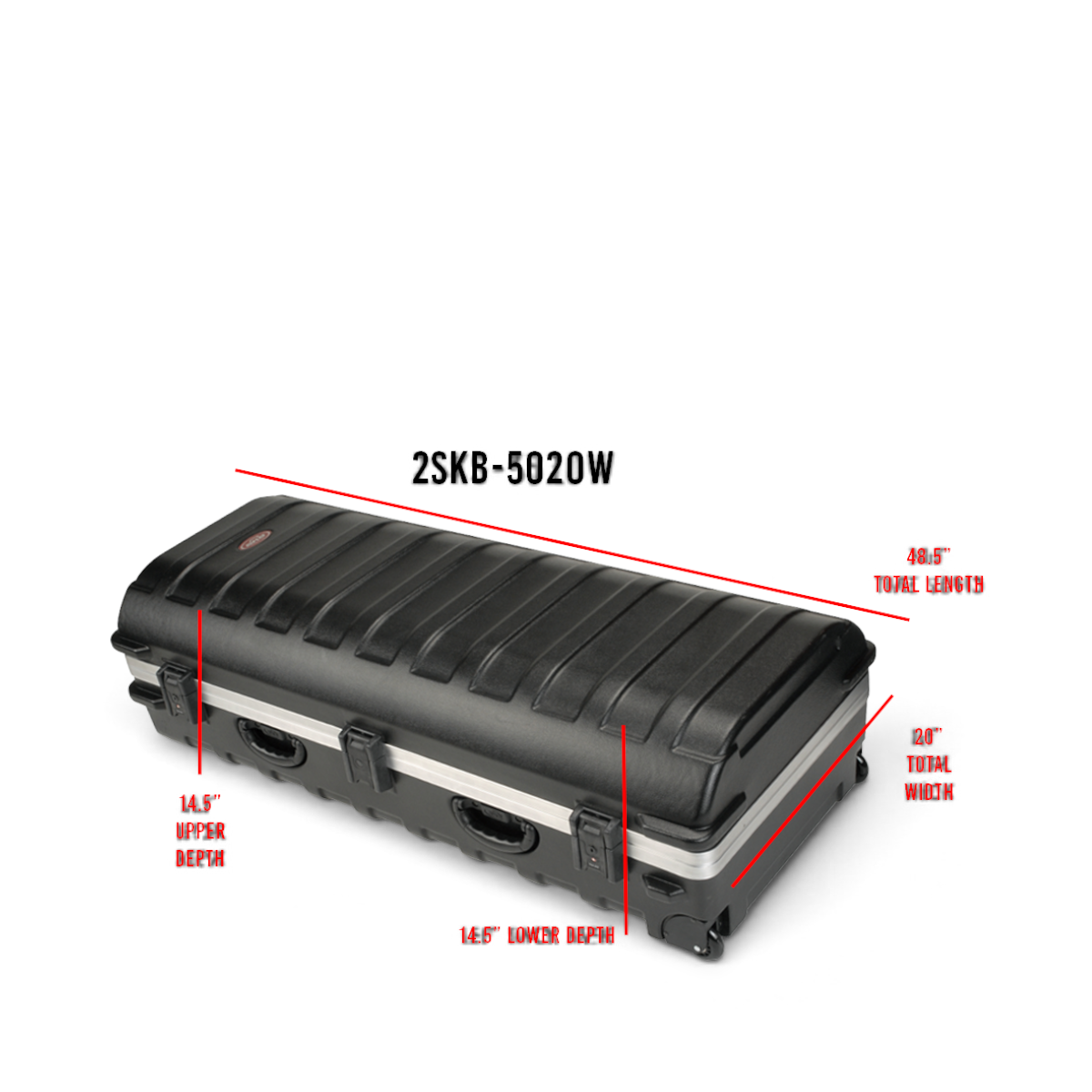 skb-iseries-double-ata-flight-case-golf-noir-vide image 2