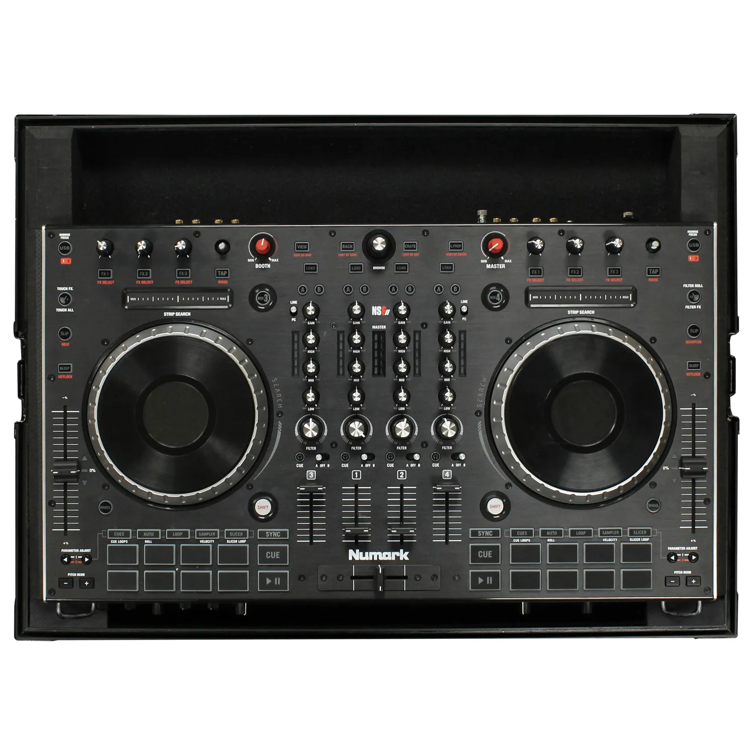 odyssey-black-label-ns6ii-flight-case-contr-leur-profil-bas image 5