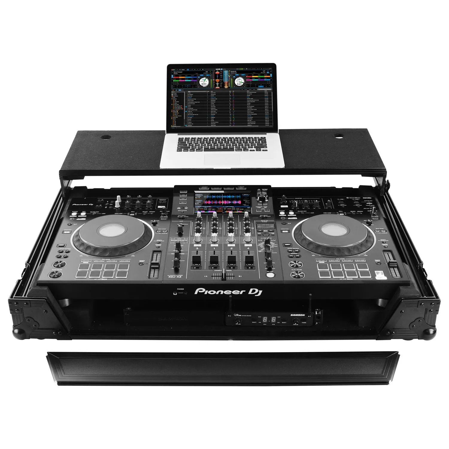 odyssey-black-label-pioneer-xdj-xz-flight-case-1u-roulettes image 2
