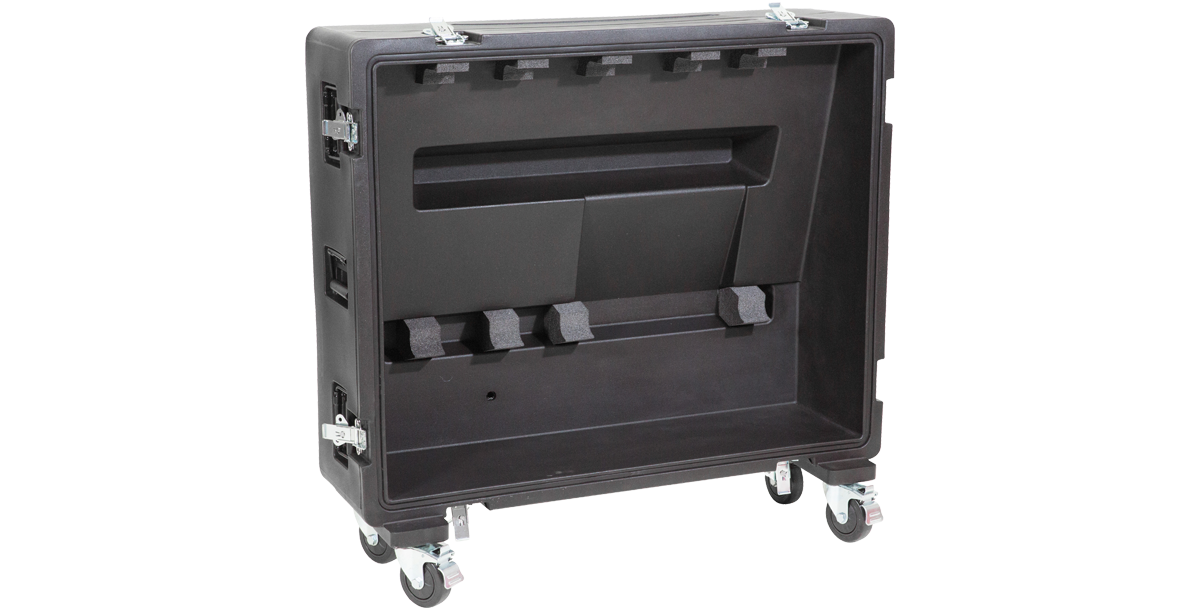 skb-rseries-x32-flight-case-table-mixage-behringer-noir-roulettes image 8