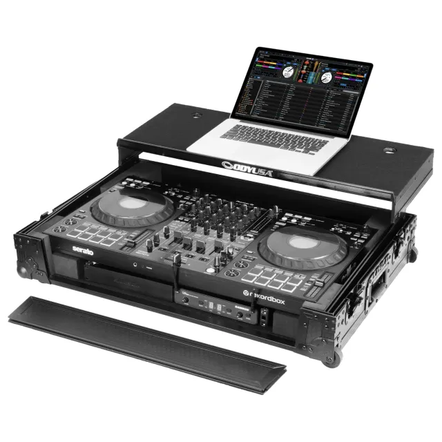 odyssey-industrial-board-flight-case-ddj-flx10-laptop-roulant image 1