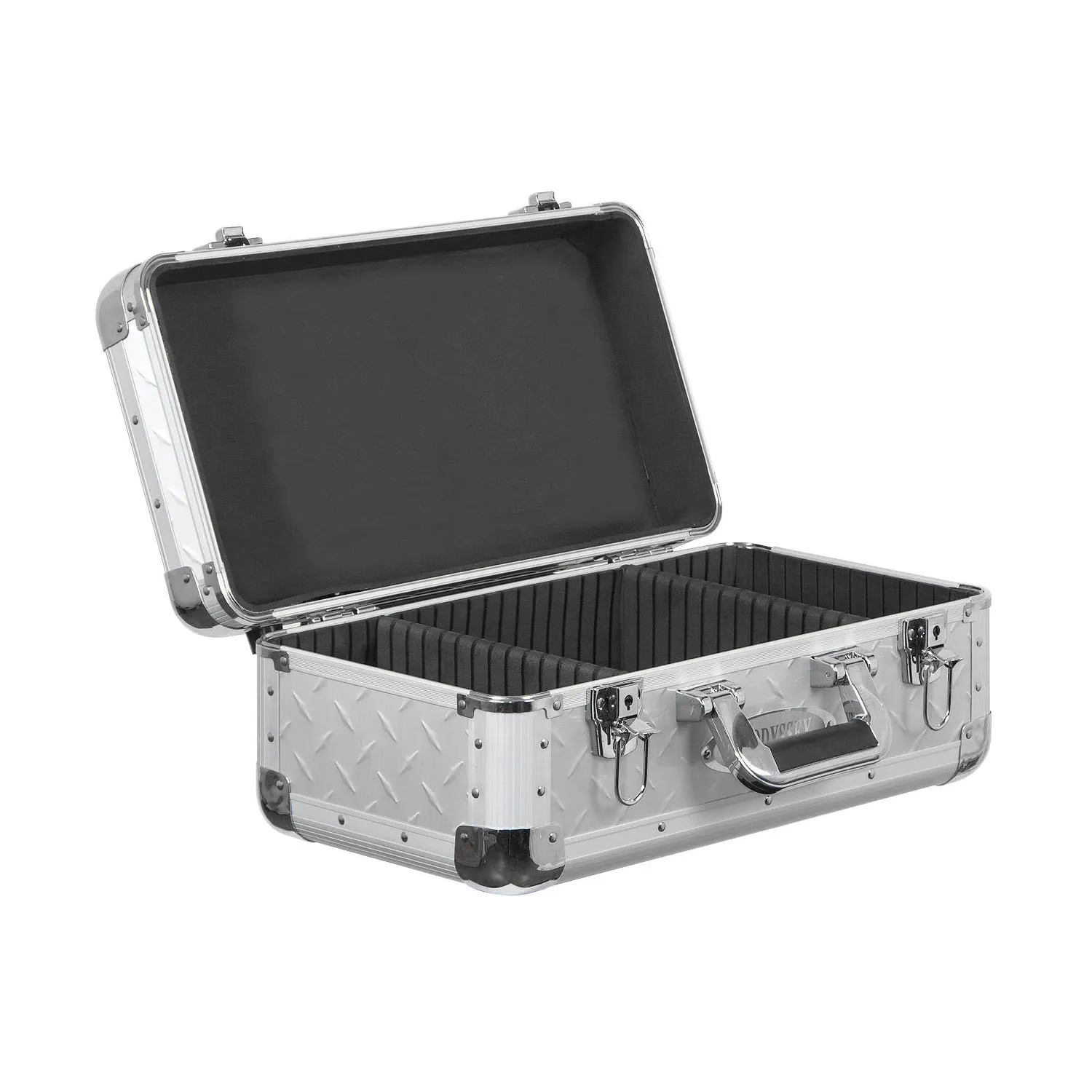 odyssey-krom-diamondplate-valise-cd-200-disques-aluminium image 1