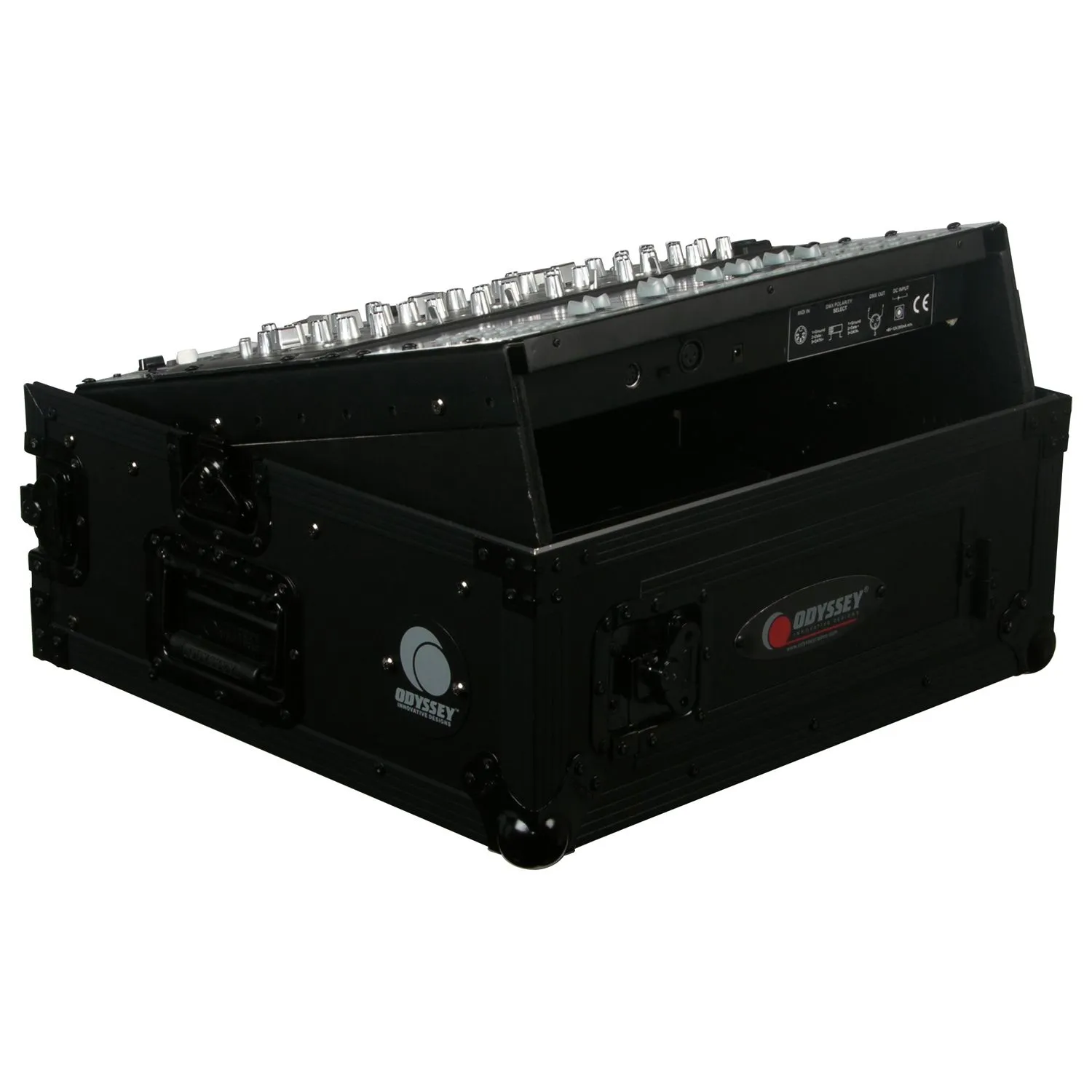 odyssey-black-label-rack-combo-10u-2u-flight-case-noir image 3