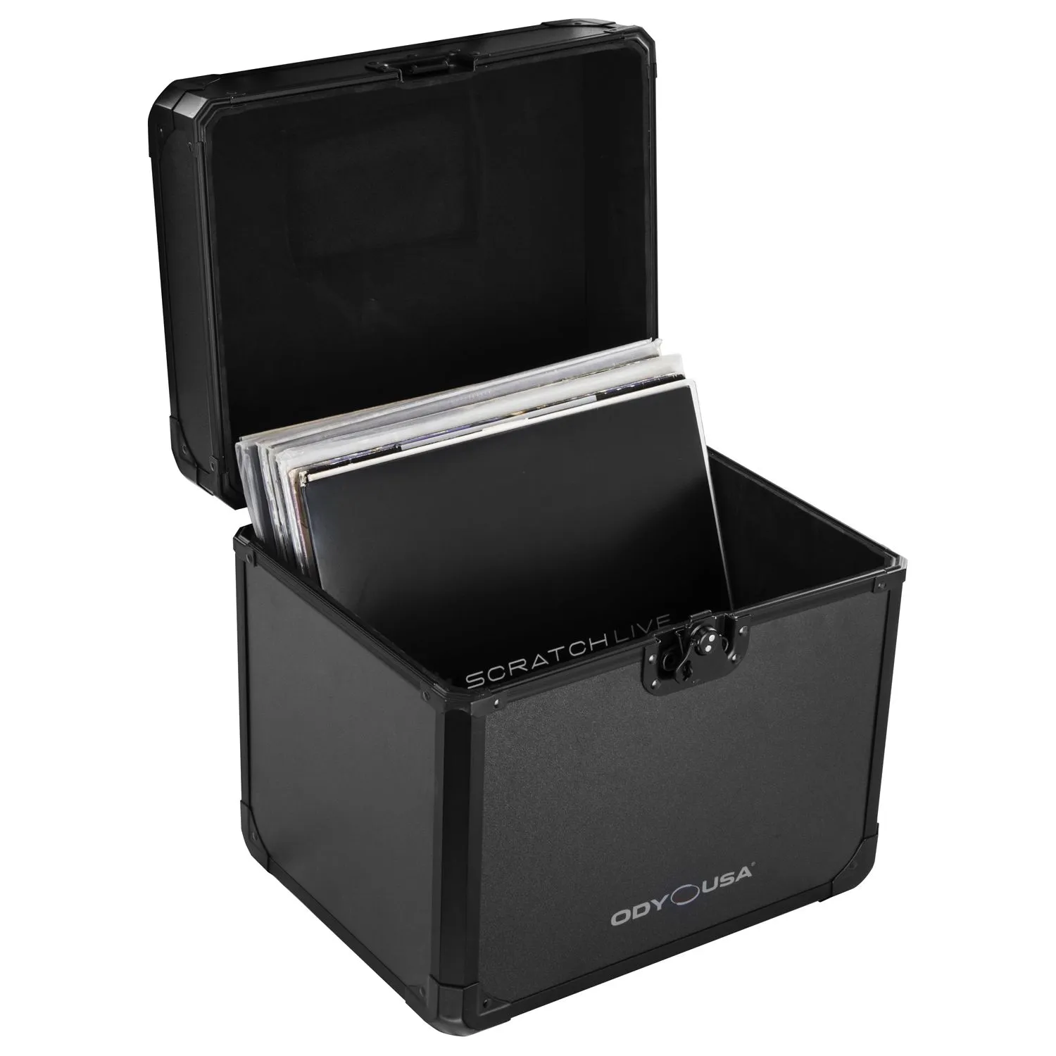 odyssey-krom-klp70bl-mallette-vinyles-noirs-70x-12-pouces-mousse image 3