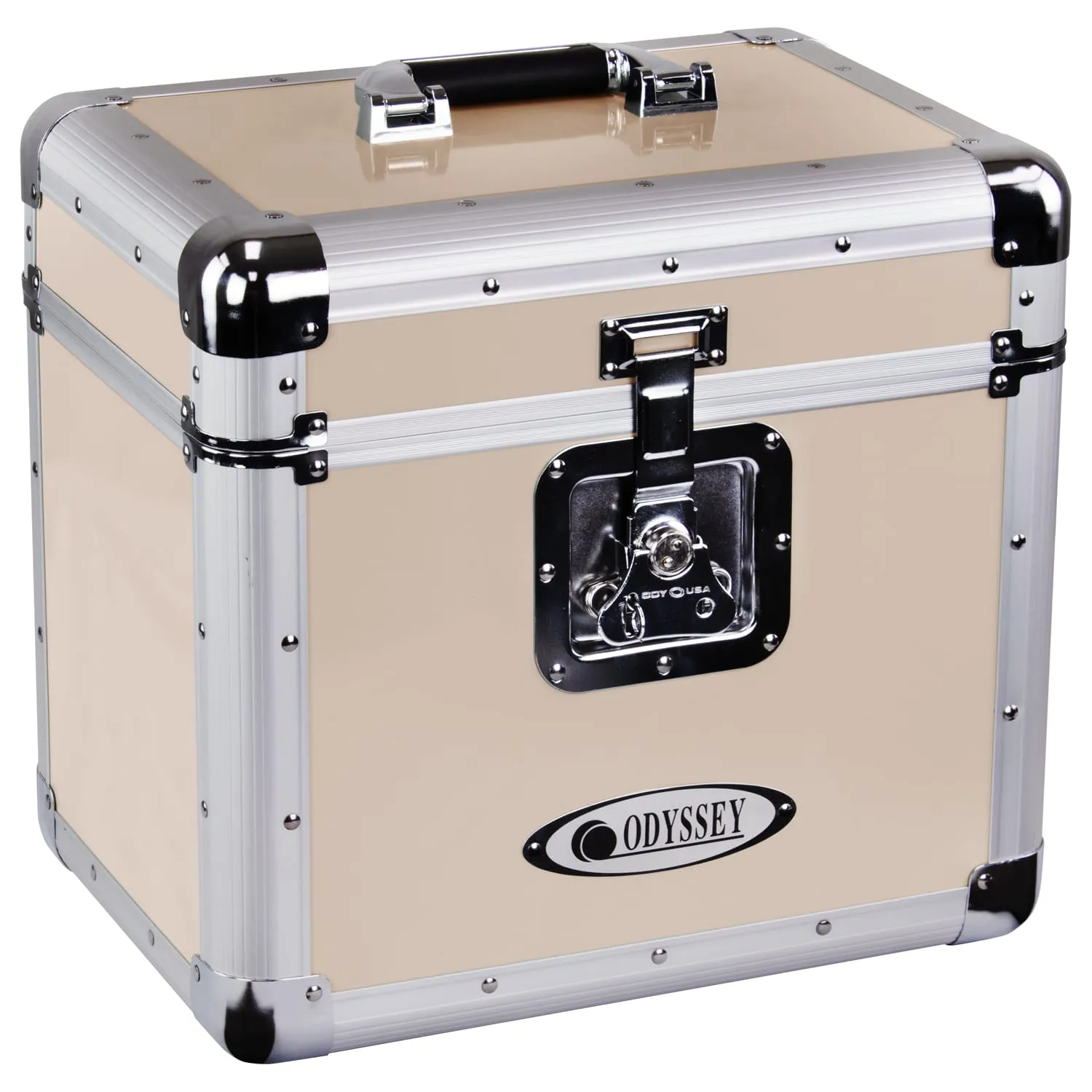 odyssey-krom-valise-vinyles-beige-12-70-lp-vintage image 1