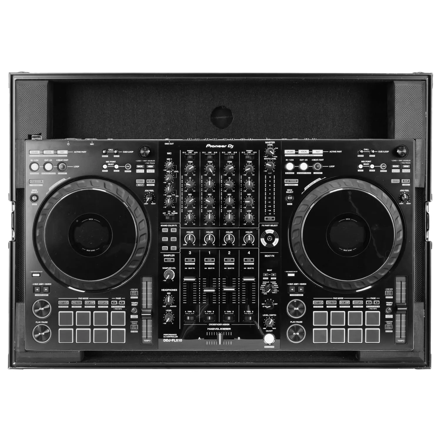 odyssey-black-label-ddj-flx10-flight-case-profil-bas image 5