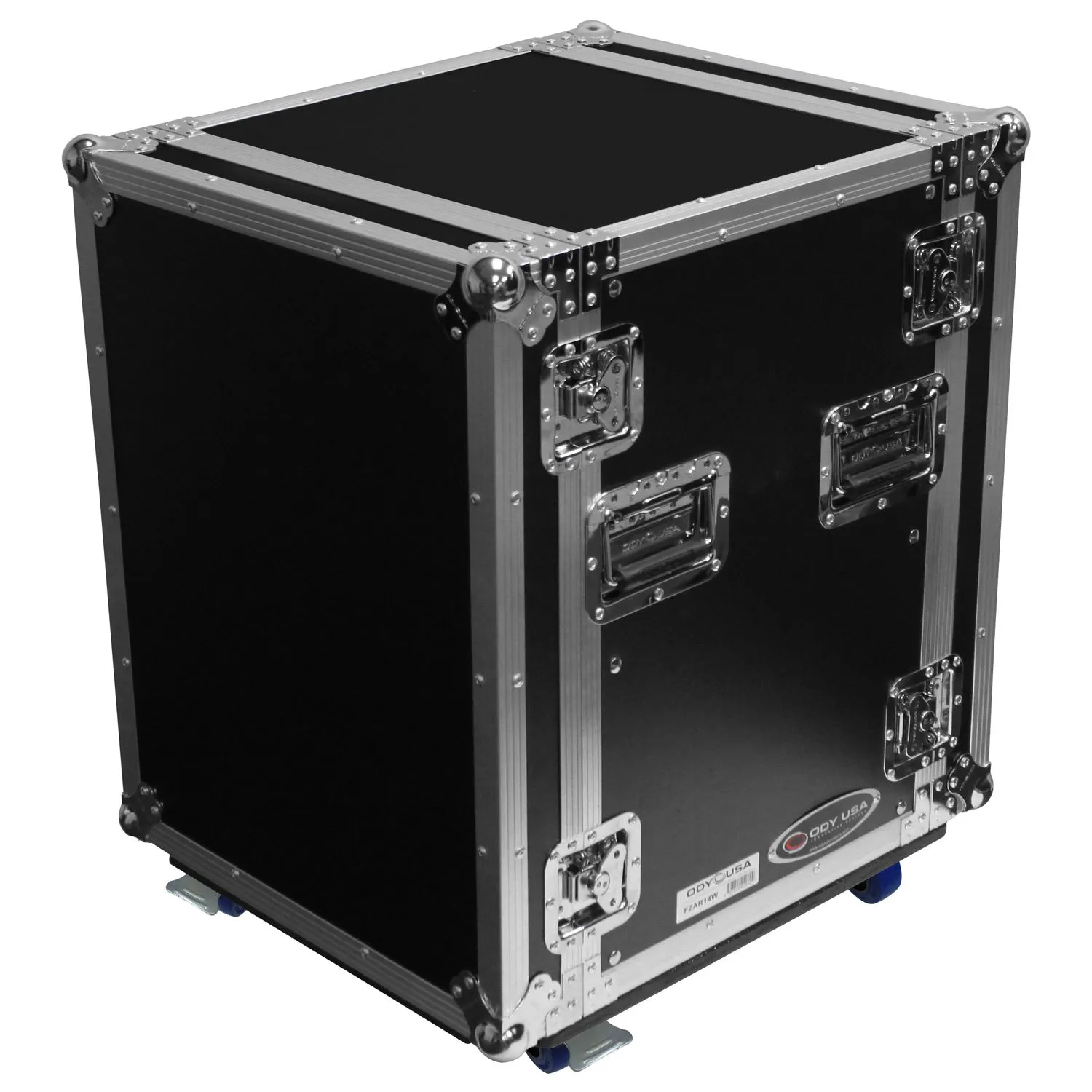 odyssey-flight-zone-rack-ampli-14u-19-pouces-roulettes image 1