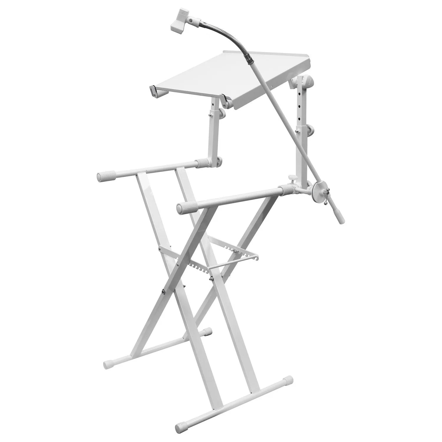 odyssey-flight-zone-bras-micro-blanc-pour-x-stand-double image 2