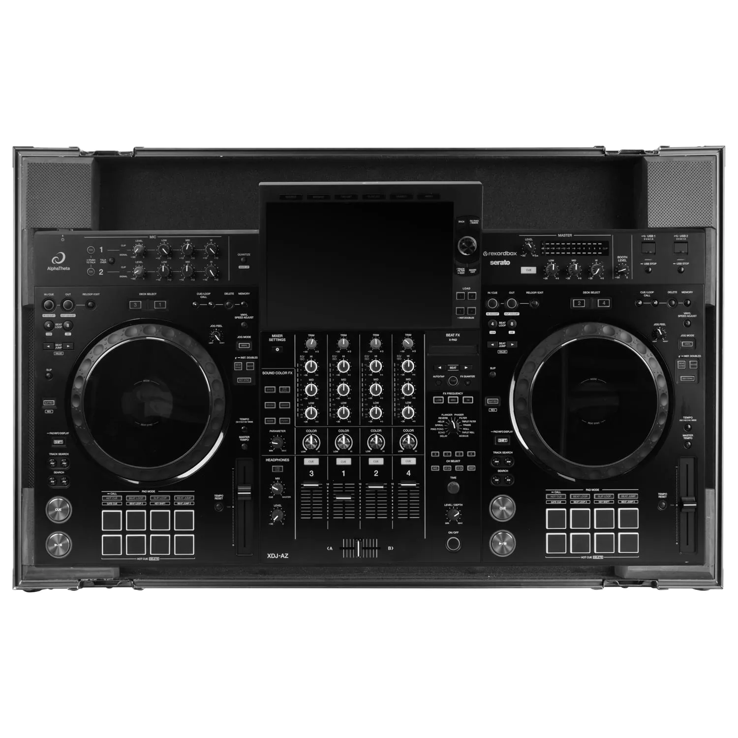 odyssey-black-label-flight-case-xdj-az-roulettes image 5